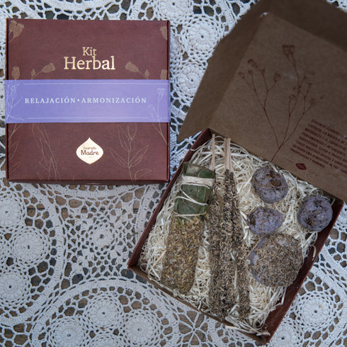 Kit Herbal Relajación y Armonización - Sagrada Madre
